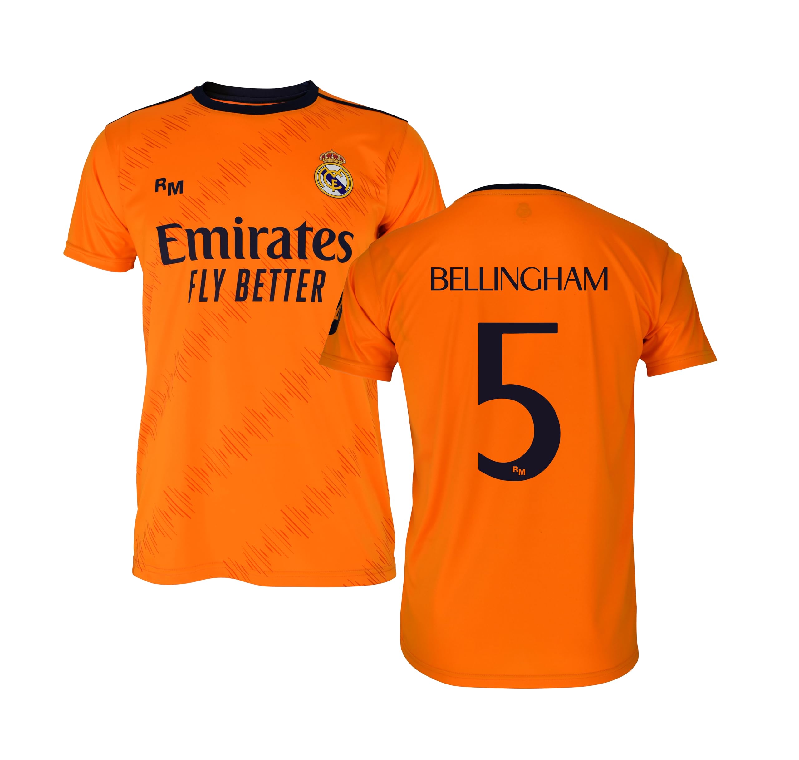 Real Madrid White Bellingham 5 Away Shirt - Official Adult Replica