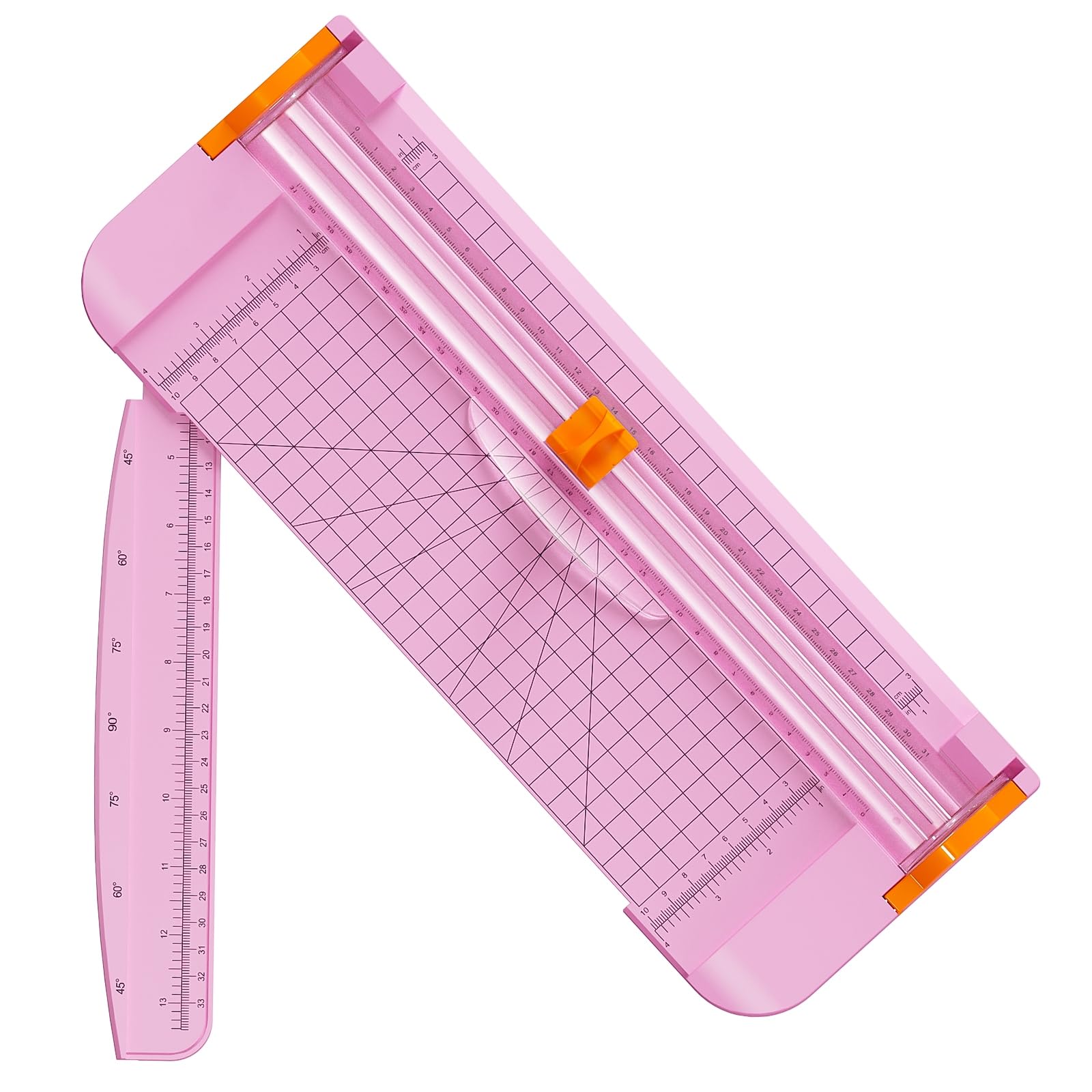 MOWETOO A4 Paper Cutter, Trimmer Blades with Automatic Security Safeguard