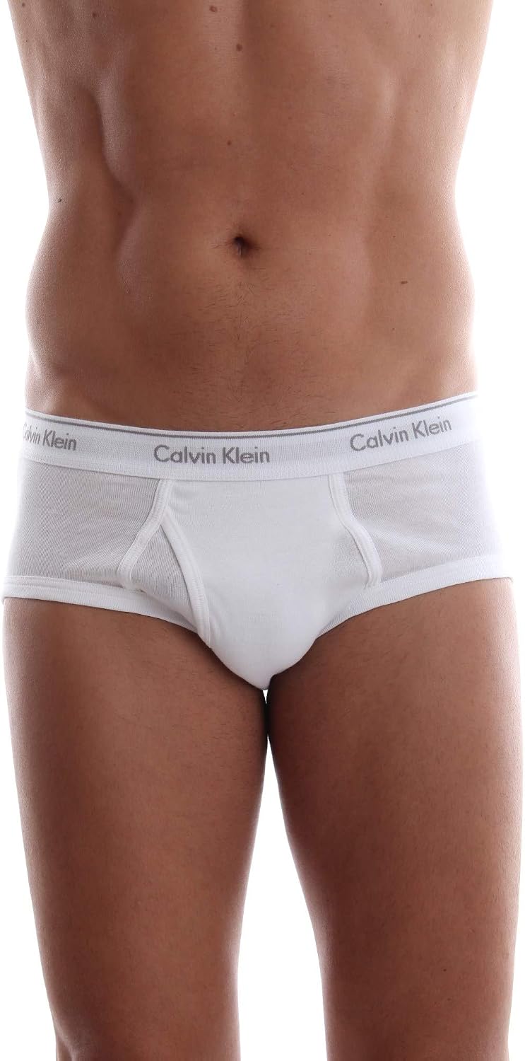 Calvin Klein Men's 3 Pack Briefs, Black