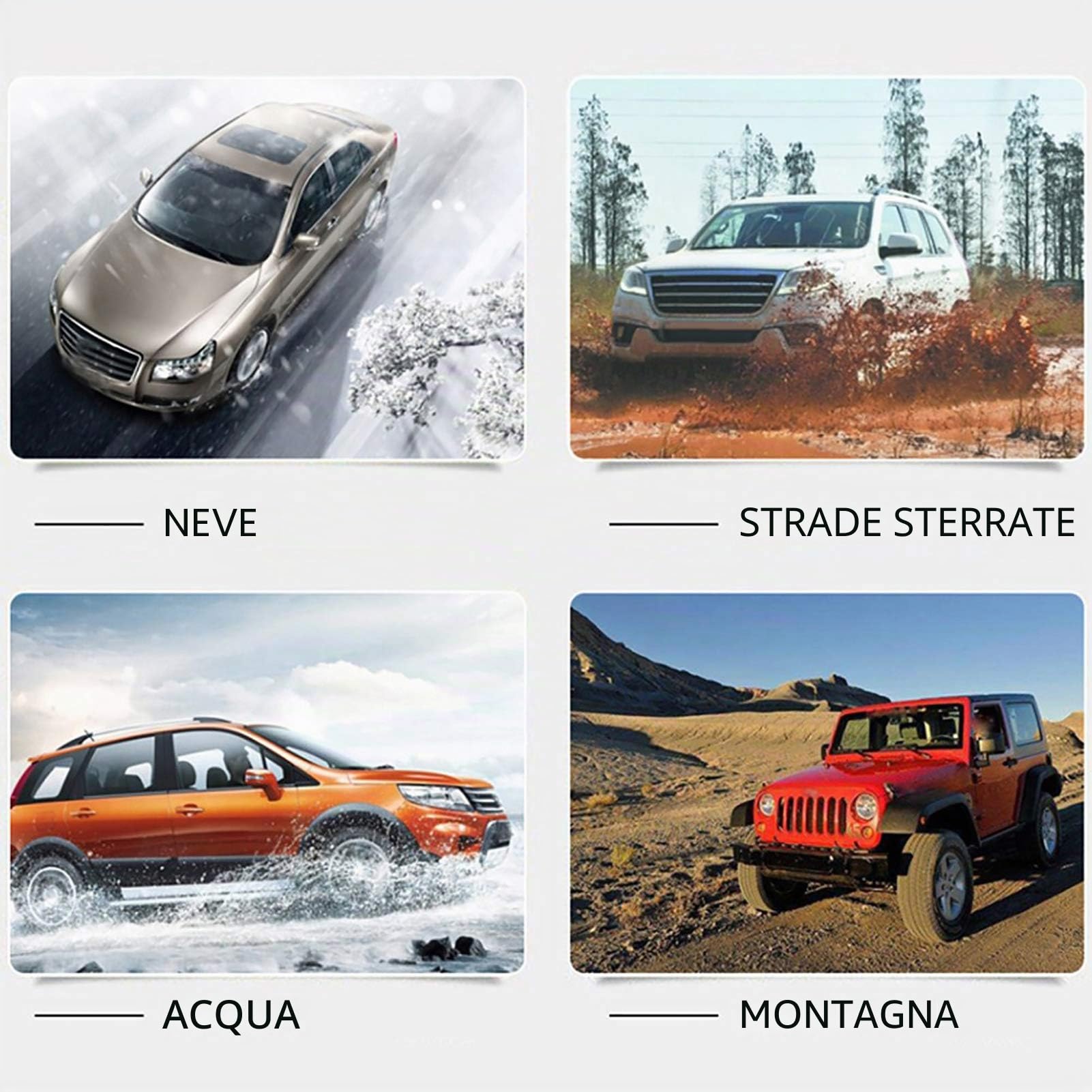 Catena antislittamento per pneumatici, 10 pezzi 185-225 Mm cintura antislittamento per pneumatici, neve, catene per pneumatici di sicurezza per auto, acciaio TPU