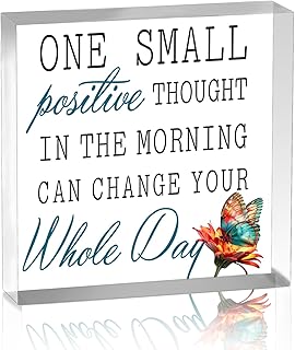 Motivational Desk Decor Positive Spiritual Office Decorations for Women ...