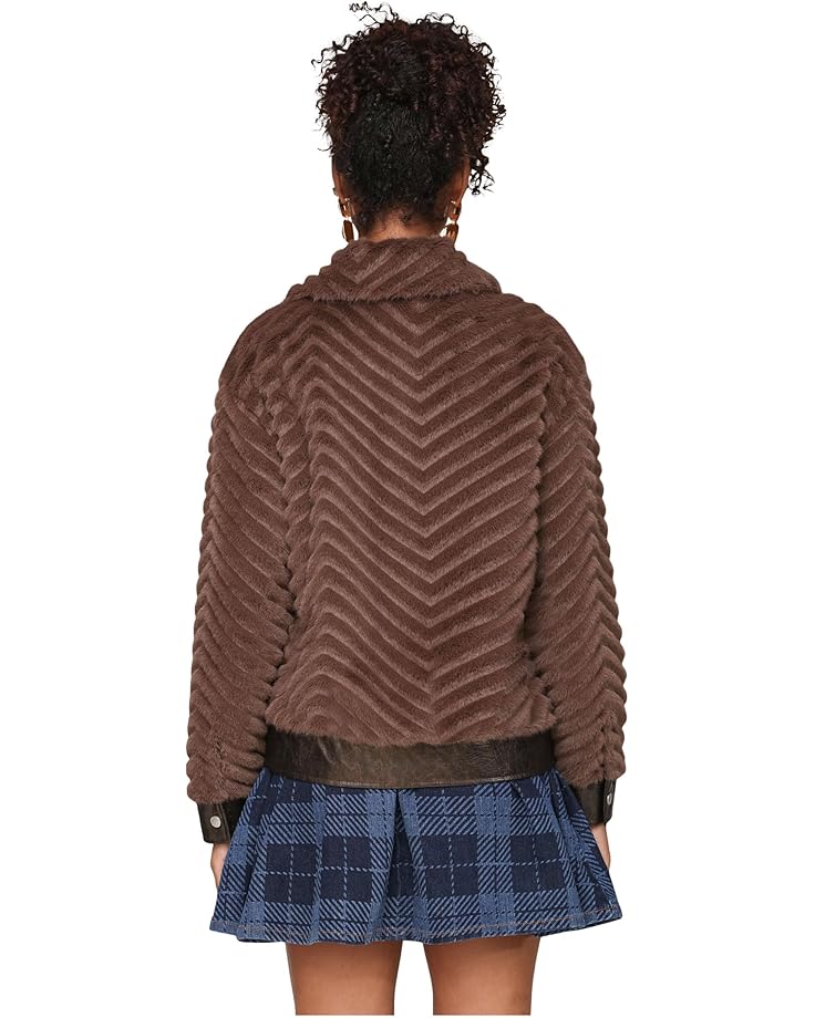 Avec Les Filles Faux Fur Trucket Jacket - #3 of 3