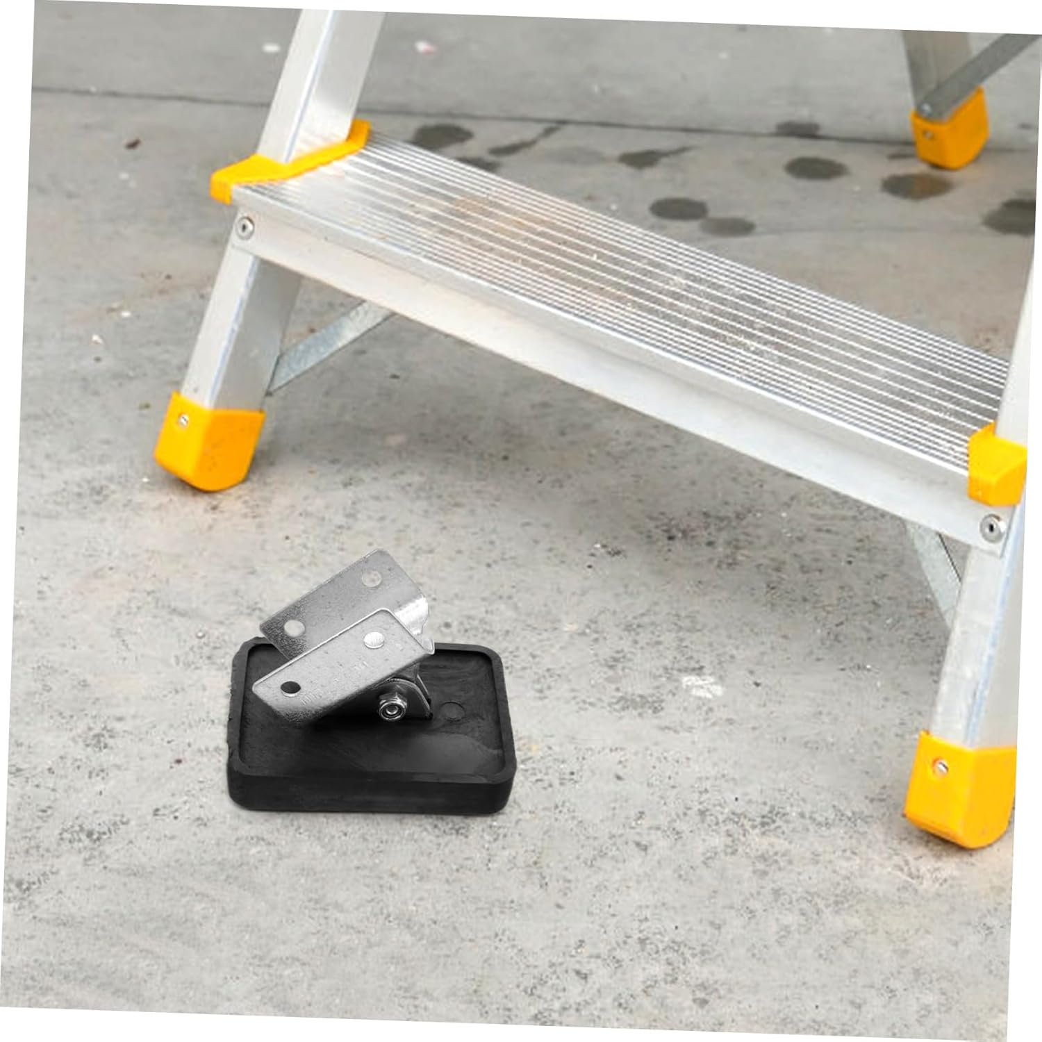 PRETYZOOM 3pcs Ladder Feet Pads Heavy Duty Stabilizer for Lifting Ladders Non Slip Protective Foot Covers Enhanced Stability for Indoor Outdoor Use