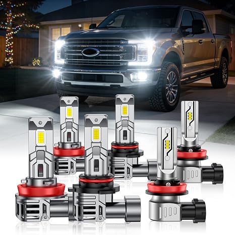 SEALIGHT Compatible For 2023-2025 Ford F250 F350 F450 F550 XL