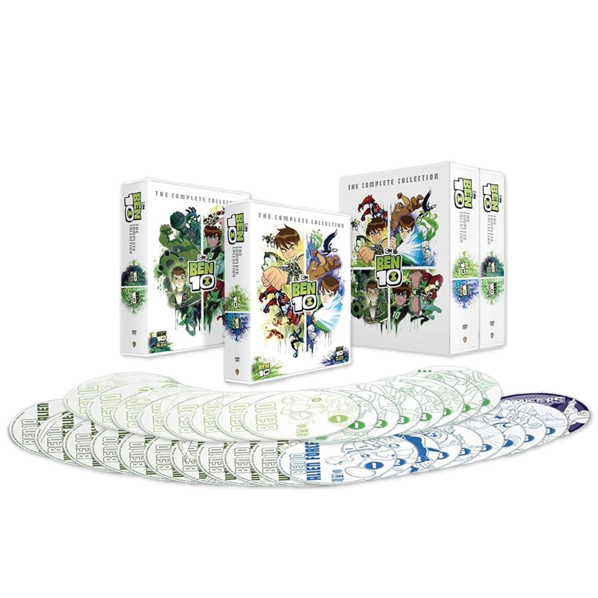 Ben 10 Complete Collection: All 4 Original Series + 2 Movies