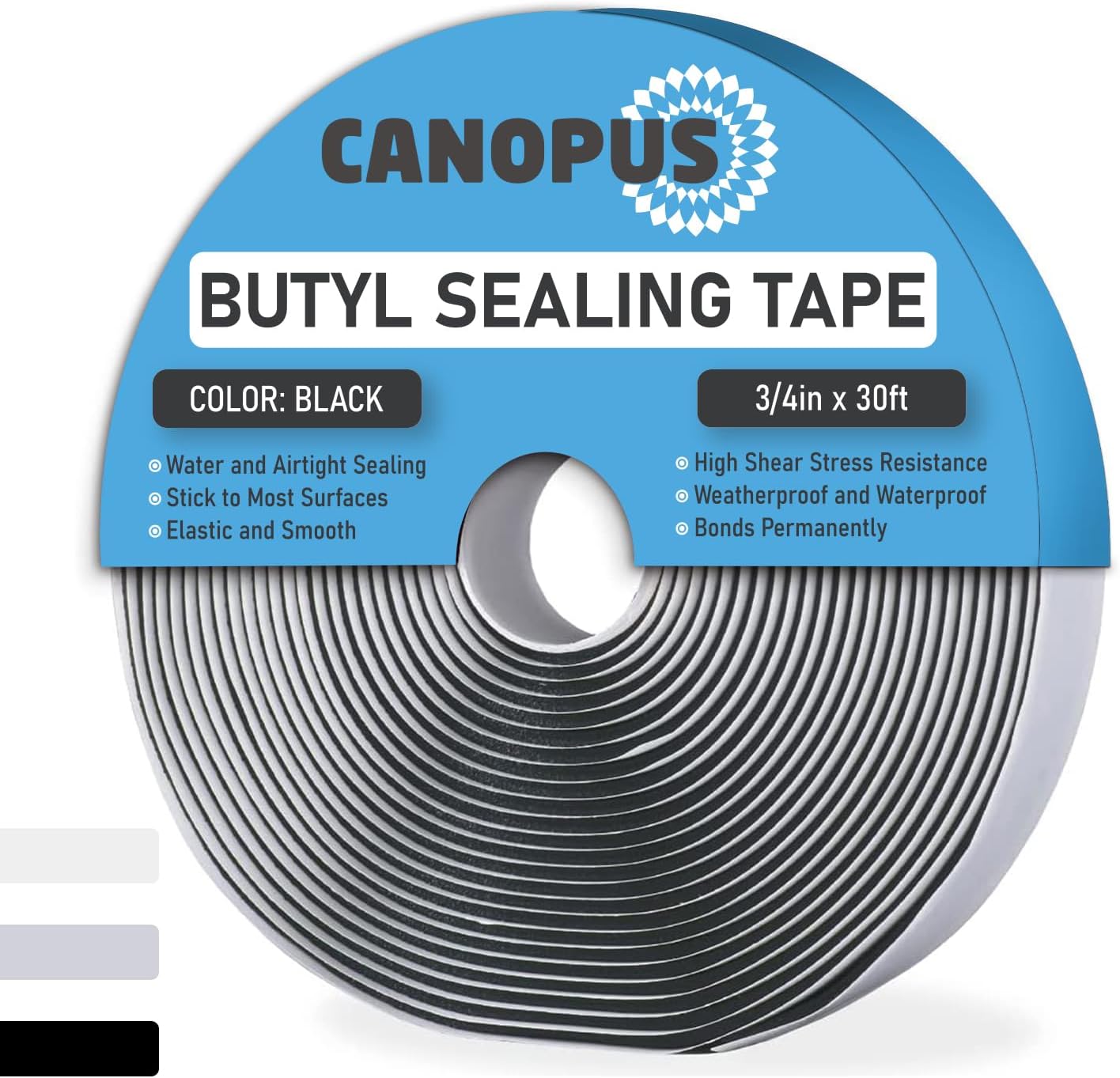 Amazon.com: smilfuy 8MM×13Ft Butyl Rubber Sealant Tape, Waterproof ...