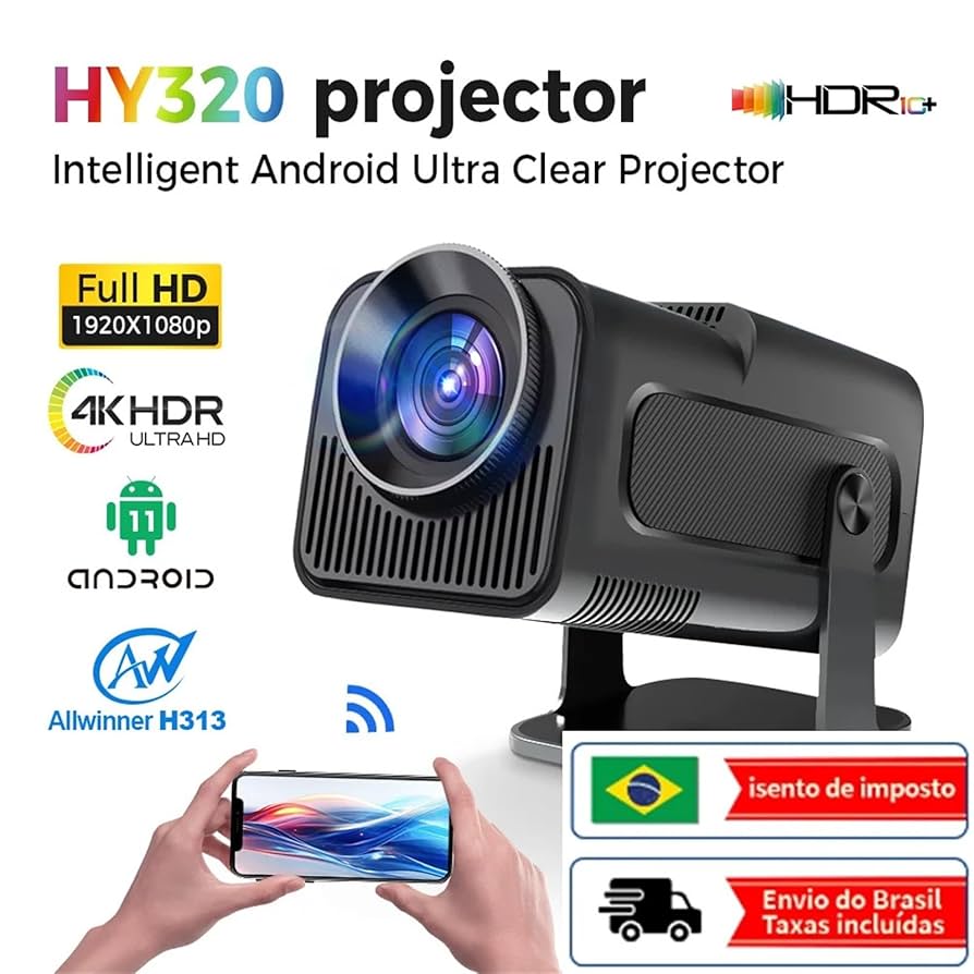 Amazon.com: HY320 Projector 4K Native 1080P Android 11
