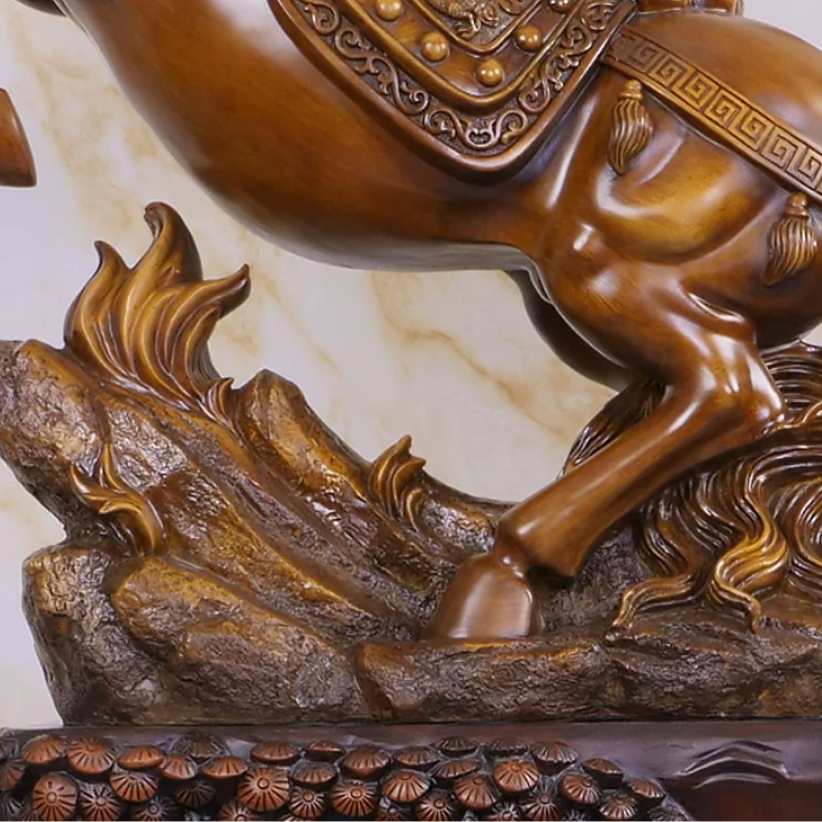 Chińska Statua Konia Feng Shui,Szczęśliwy Amulet Na Roku Konia,Ozdoba Stopy,Idealny Do Duże Otwarcia Sklepów,Wystrój Lobby(Style D)