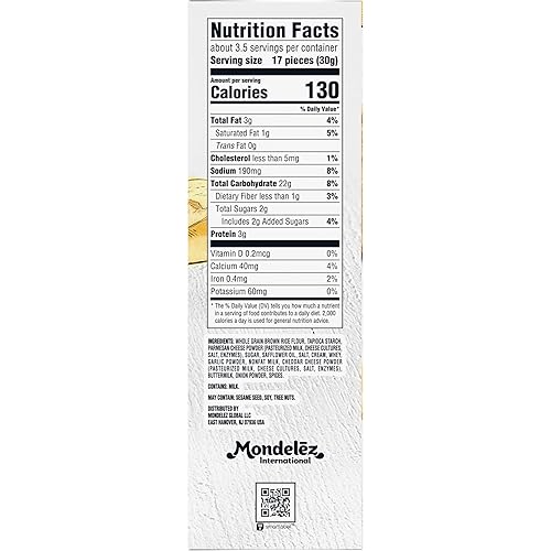 Miniatura 31 de Good Thins Simply Salt Snacks - Galletas de arroz sin gluten, 3.5 onzas (paquete de 3)