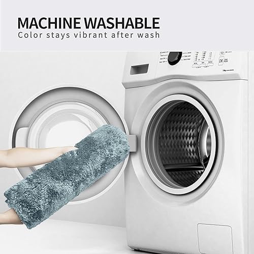 Miniatura 6 de FIFU Alfombras de baño de 20 pulgadas de ancho x 32 pulgadas de largo, tapete de baño para baño, dormitorio, lavandería y cocina, parte trasera de