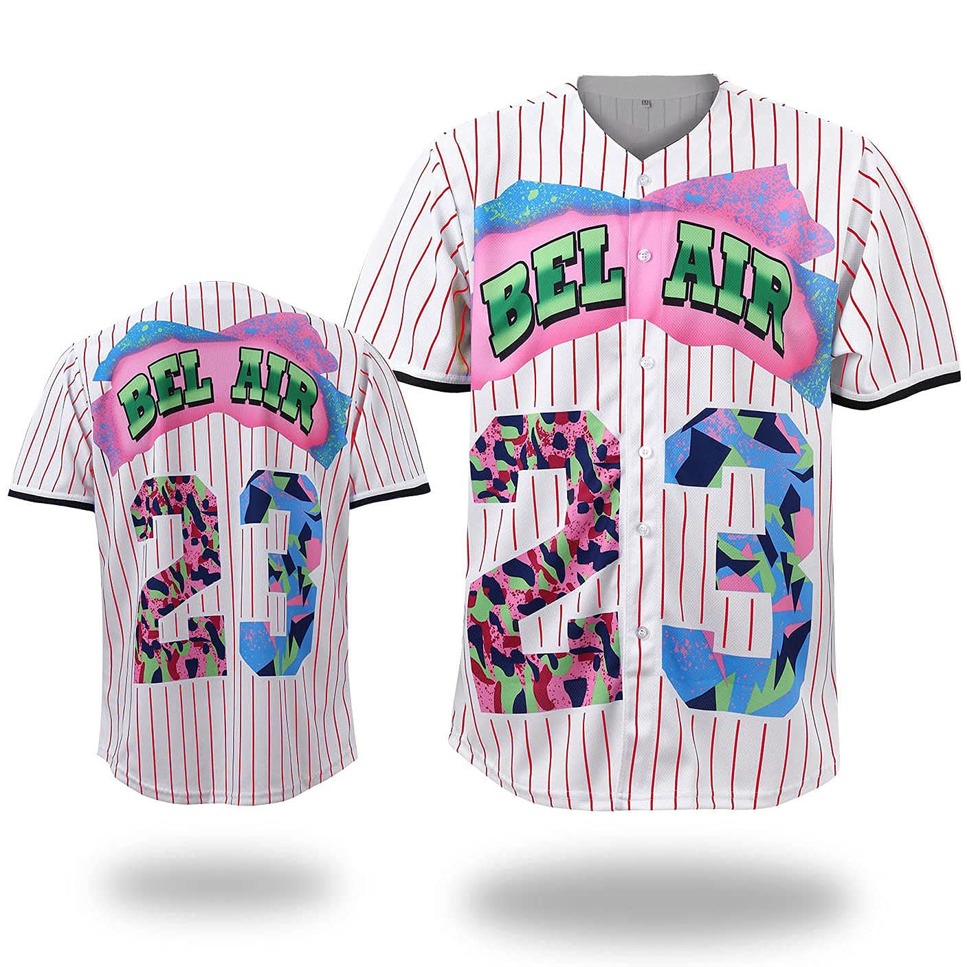 Buy 90s Clothing for Men and Women,Belair Baseball Jersey Shirt for
