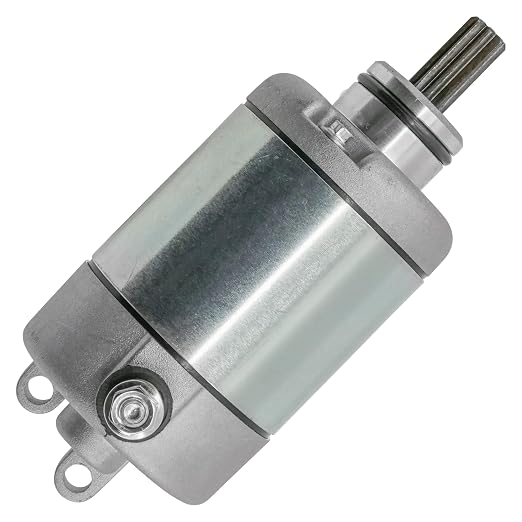 Caltric Starter Motor Compatible con Yamaha YZF R6 2006-2020 Motocicleta CW 12 V miniatura 7