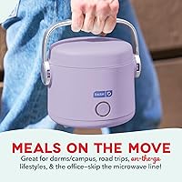 Vista 6 de DASH Hot2Go™ Personal Food Warmer (20 Ounces) - Lavender