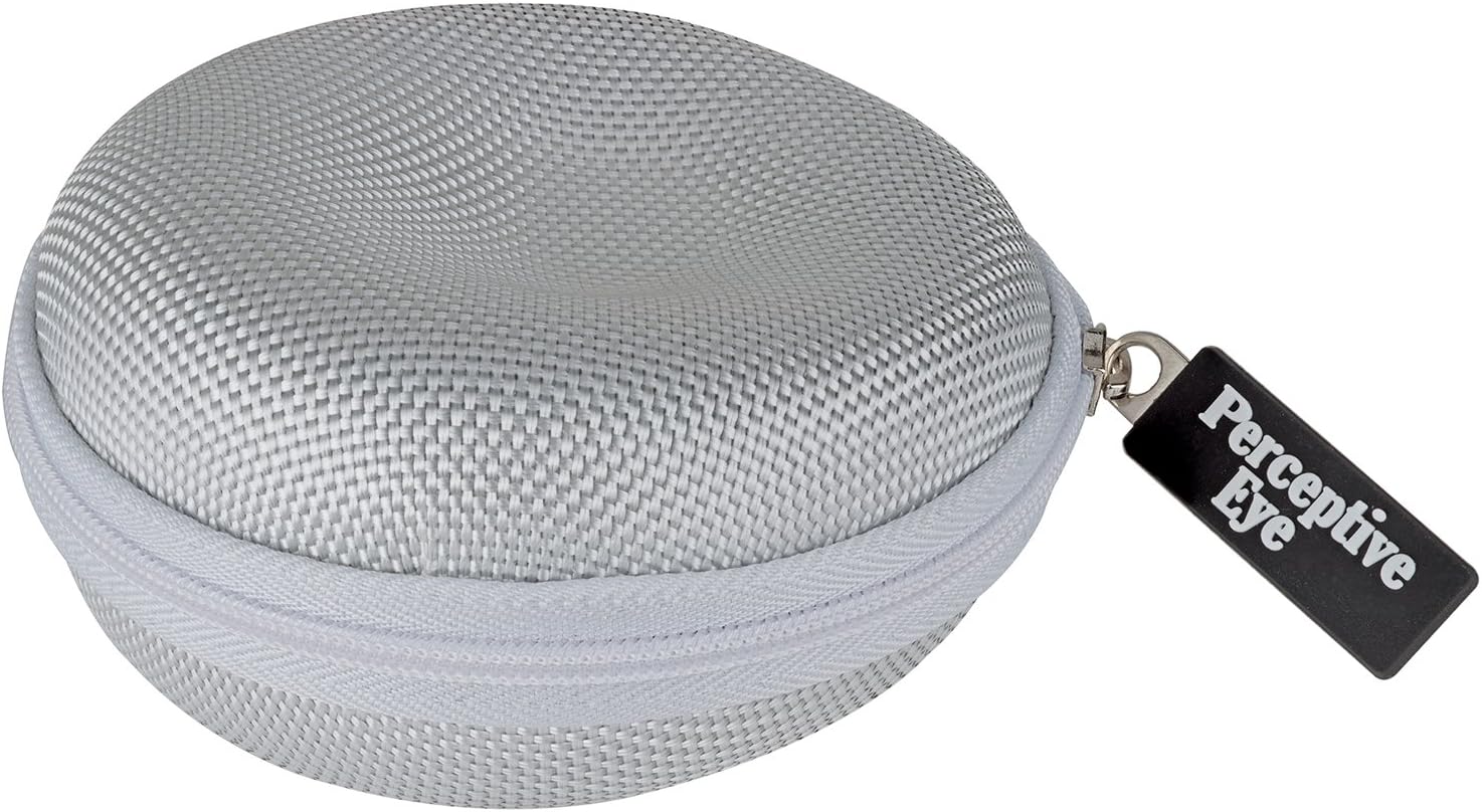 Travel Storage Watch Case Box | Single Zippered Hard Carrying Case with Soft Interior for Travel and Storage| Fits all Men's or Women's Wristwatches & Smart Watches up to 47mm