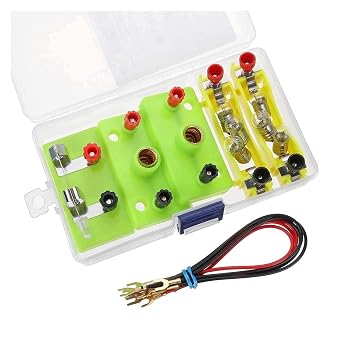 Series and Parallel Experiment Box Physical Electrical Circuit Experiment Tool Physical Model Kit Physics Teaching Tool Physical Box