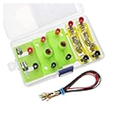 Series and Parallel Experiment Box Physical Electrical Circuit Experiment Tool Physical Model Kit Physics Teaching Tool Physical Box