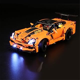 LED Light for Lego-42093 Technic Chevrolet Corvette ZR1 Building Blocks Model (Lego Set NOT Included)