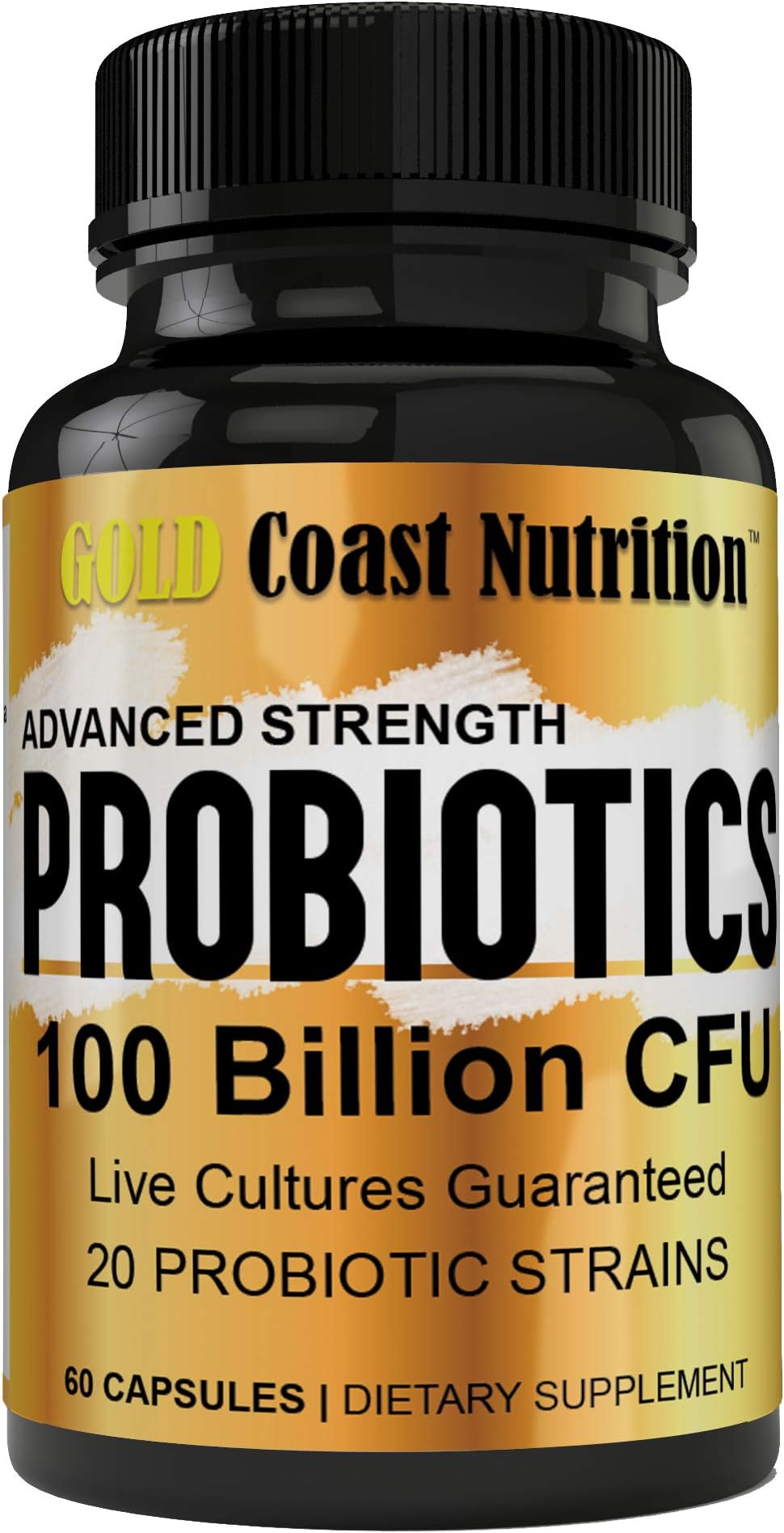 Probiotics 100 Billion CFU Formulated with Prebiotics No Refrigeration Required Quick Release Into The Intestinal Track Active Cultures