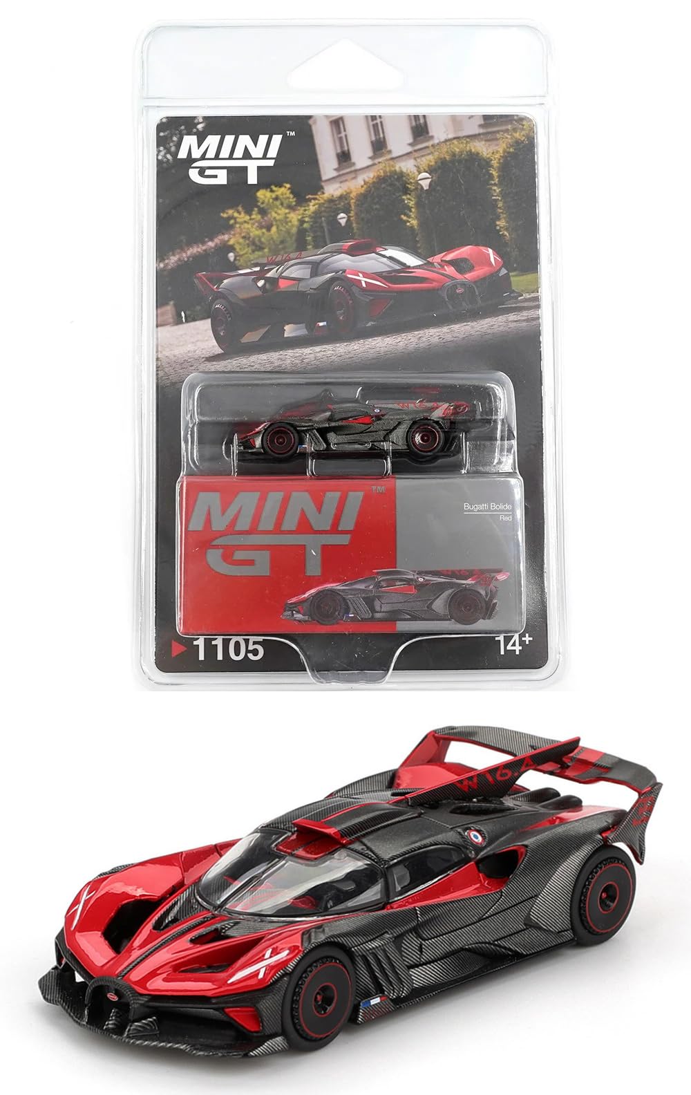 Amazon.co.jp: ダイキャストモデルカー ミニGT ブガッティ ボライド