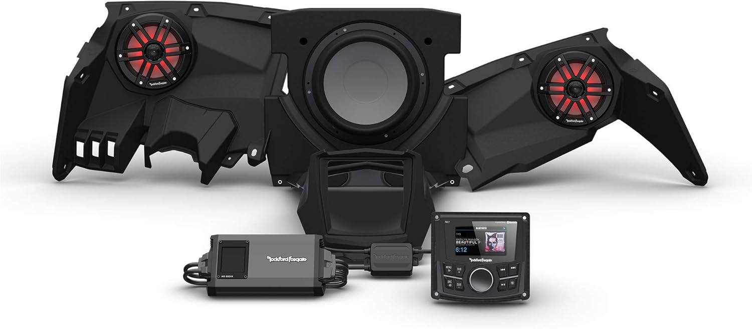 Kit de Audio Rockford Fosgate X317-STG3 para Can-Am Maverick X3