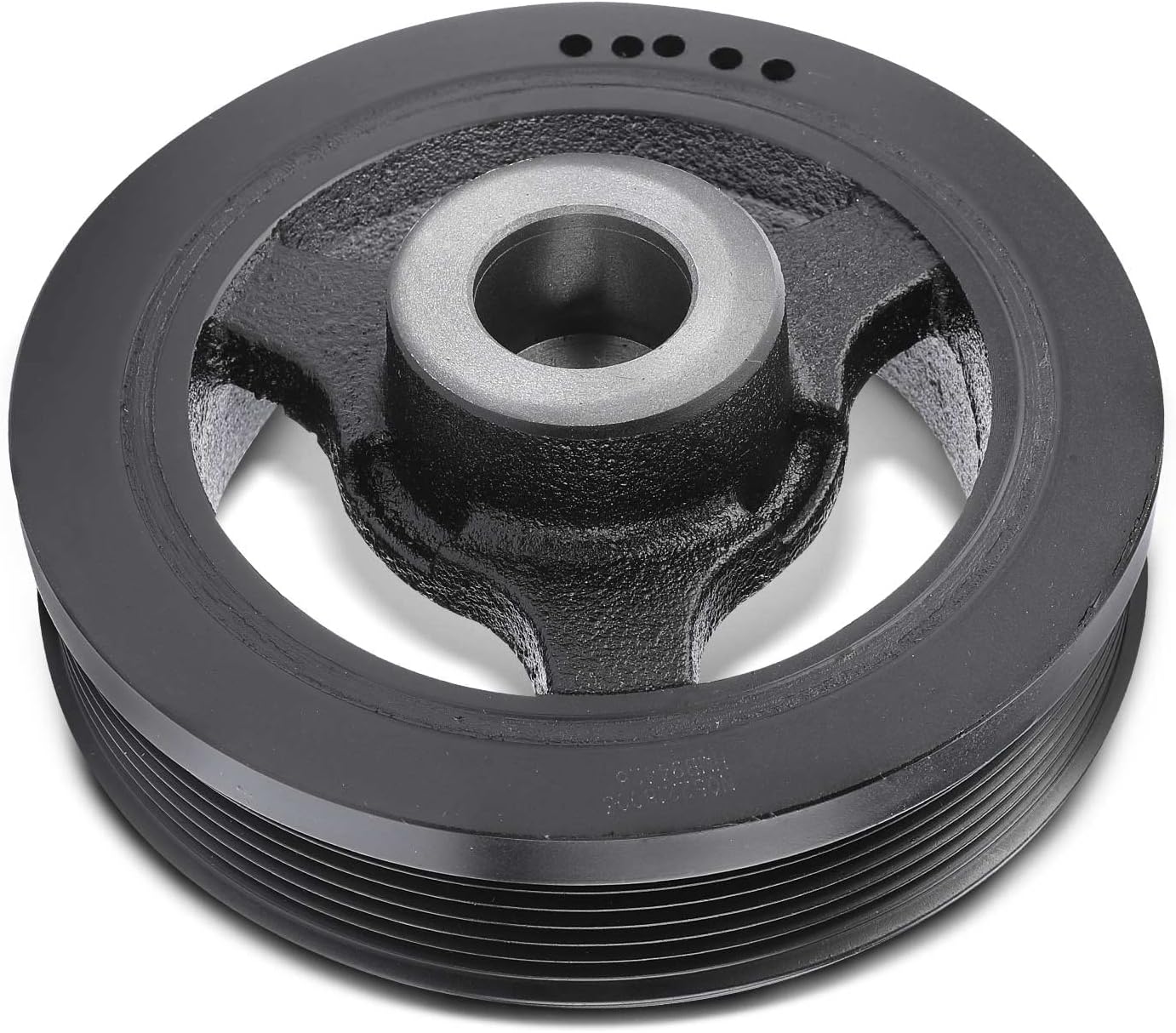 A-Premium Engine Harmonic Balancer Crankshaft Pulley Compatible with Dodge Charger 2006-2010, Challenger 2009-2010, Magnum 2005-2008 & Chrysler 300 2005-2010, SOHC 3.5L, Replace# 4792811AA