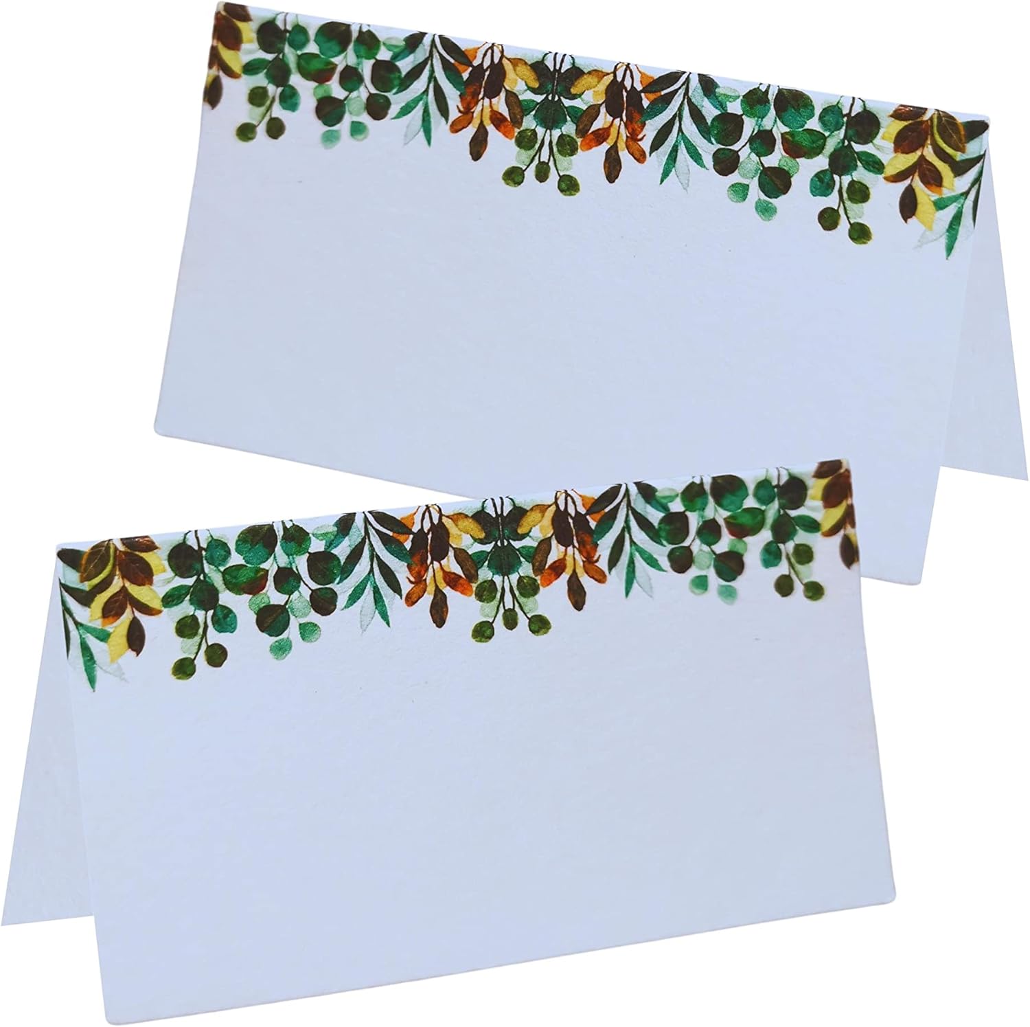 AweNayz Wedding Place Cards with Greenery Design, Place