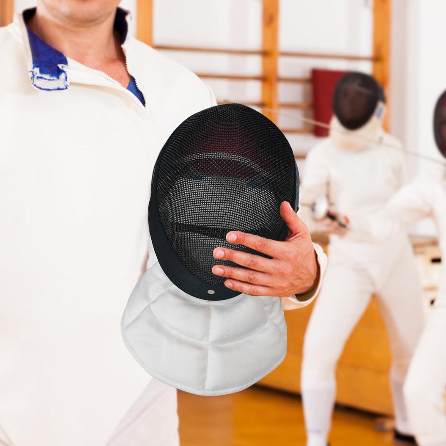 Professional Fencing Equipment, Lightweight, Includes Equipment for, Face Protector for Fencing Helmet for Daily Training, S