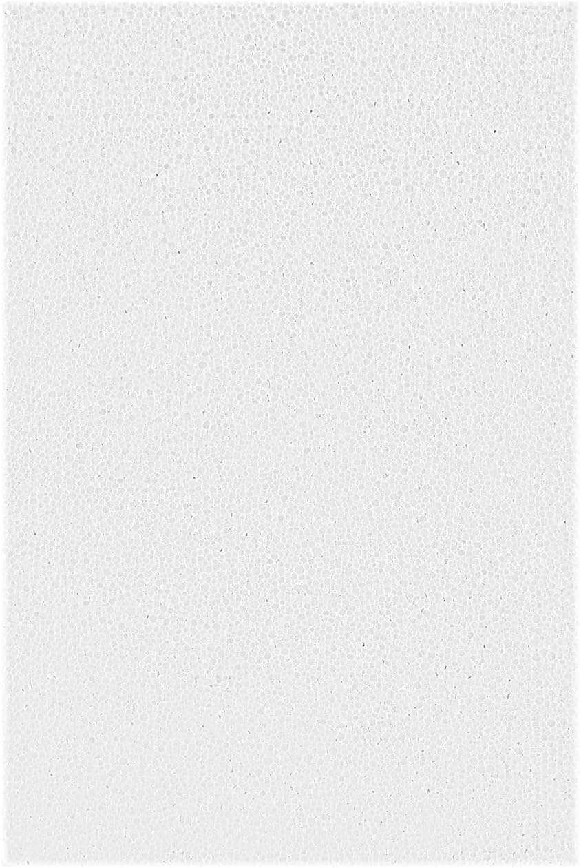 AMZQNART Craft Foam Blocks, 7 in Thick 17x11" EPS Polystyrene Rectangle Foam Blocks Packs of 1 pcs for Art Sculpting, Sculpture, Modeling, School and Home DIY.