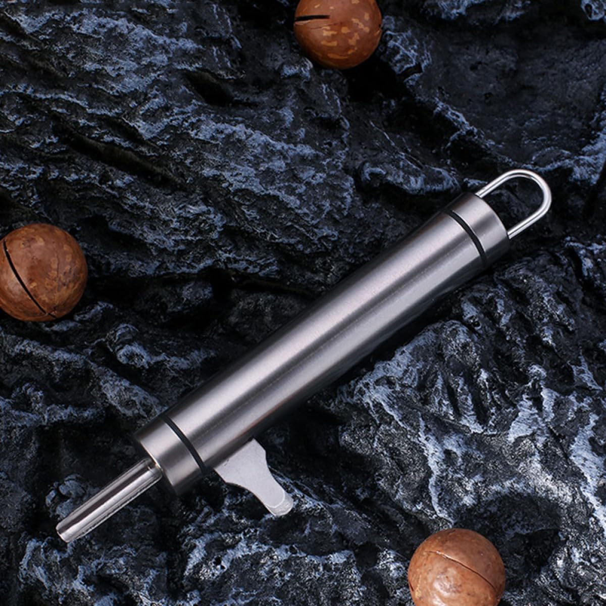 Stainless Steel Nut Crackers 2pcs for Macadamia and Walnut