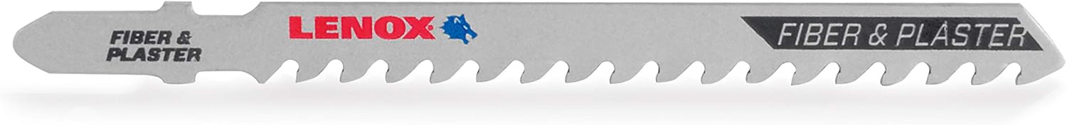 LENOX Tools 1991617 T-Shank Carbide Tipped Jig Saw Blade, 4" x 5/16" 6 TPI, 1 Pack