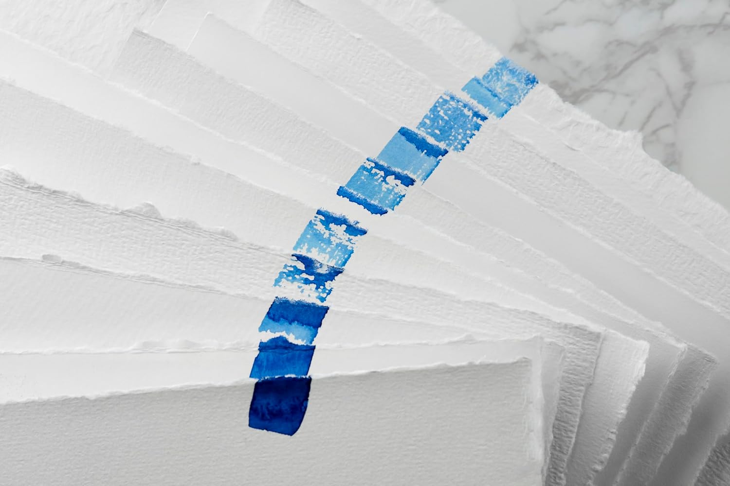 Clairefontaine 976097C Bloc Encollé Aqua Essential 10 x 15 cm - Assortment of 12 Paper Watercolours - Ideal for Technique Humide