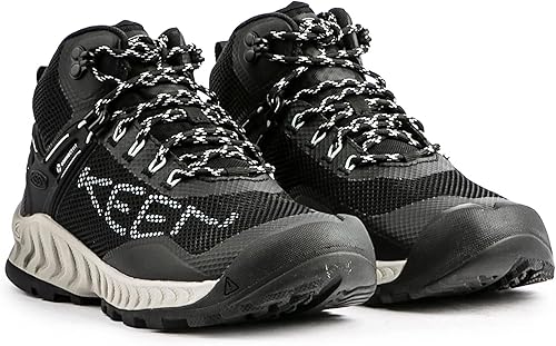 Vista 4 de KEEN Nxis Evo para mujer de altura media, impermeable, Fast Packing