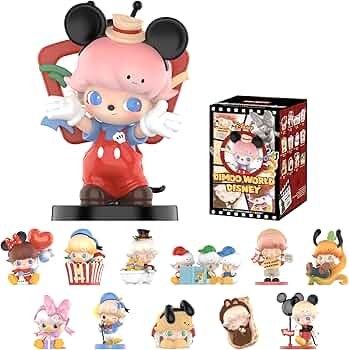 POP MART DIMOO World × Disney Series Figures, Blind Box Figures