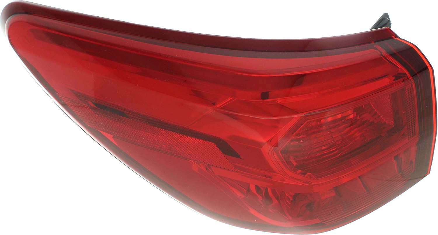 Evan Fischer Driver Side, Outer Tail Light Compatible with 2017-2020 Nissan Pathfinder - NI2804109
