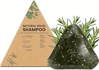 Korean Scalp Revival Bar, Rosemary Shampoo Bar for Hair Growth, Anti-Hair Loss, Firm Shampoo, Rosemary Water Hair Soap for Women and Men (1pcs)