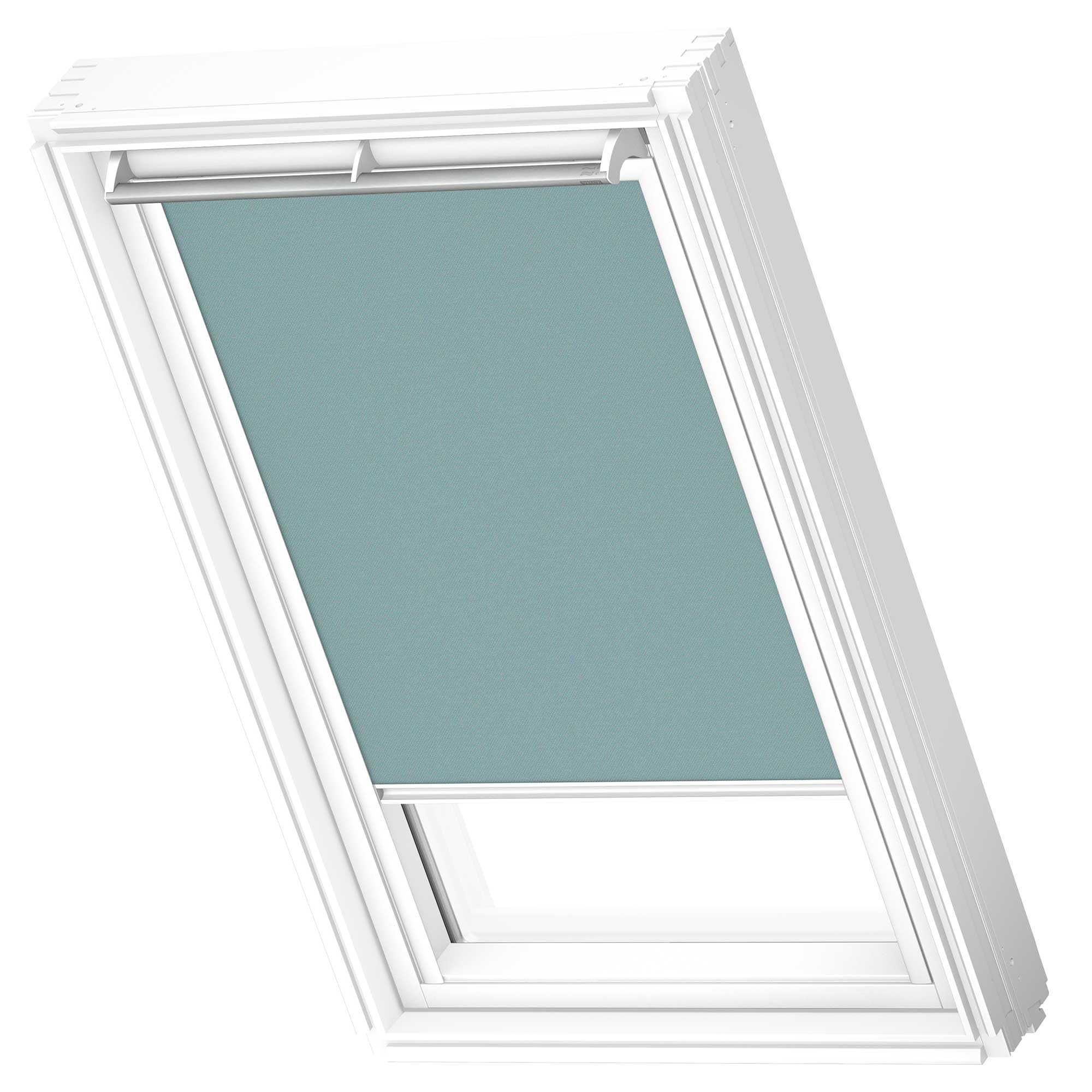 Store Occultant VELUX CK02 Fenêtre de Toit : Store Enrouleur Original Lake Cadre Blanc