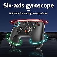 Vista 6 de Doriteney RG P01 Wireless Gaming Controller Compatible with Switch Game Controllers RG P01 2.4G Controller Gamepad for