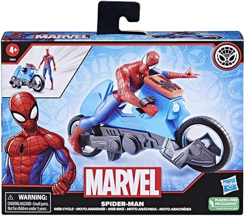 Miniatura 3 de Marvel Spider-Man Web Cycle - Figura de 5.75 pulgadas