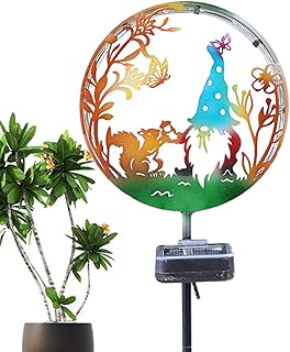 ソーラーガーデンライト 屋外用,歩道装飾 | ガーデンステークライト - 家主 と 園芸家 向け の 裏庭 パティオ 歩道 車道 花壇 デッキ フェンス 屋外パーティー 芝生 庭 用 ソーラー ライト