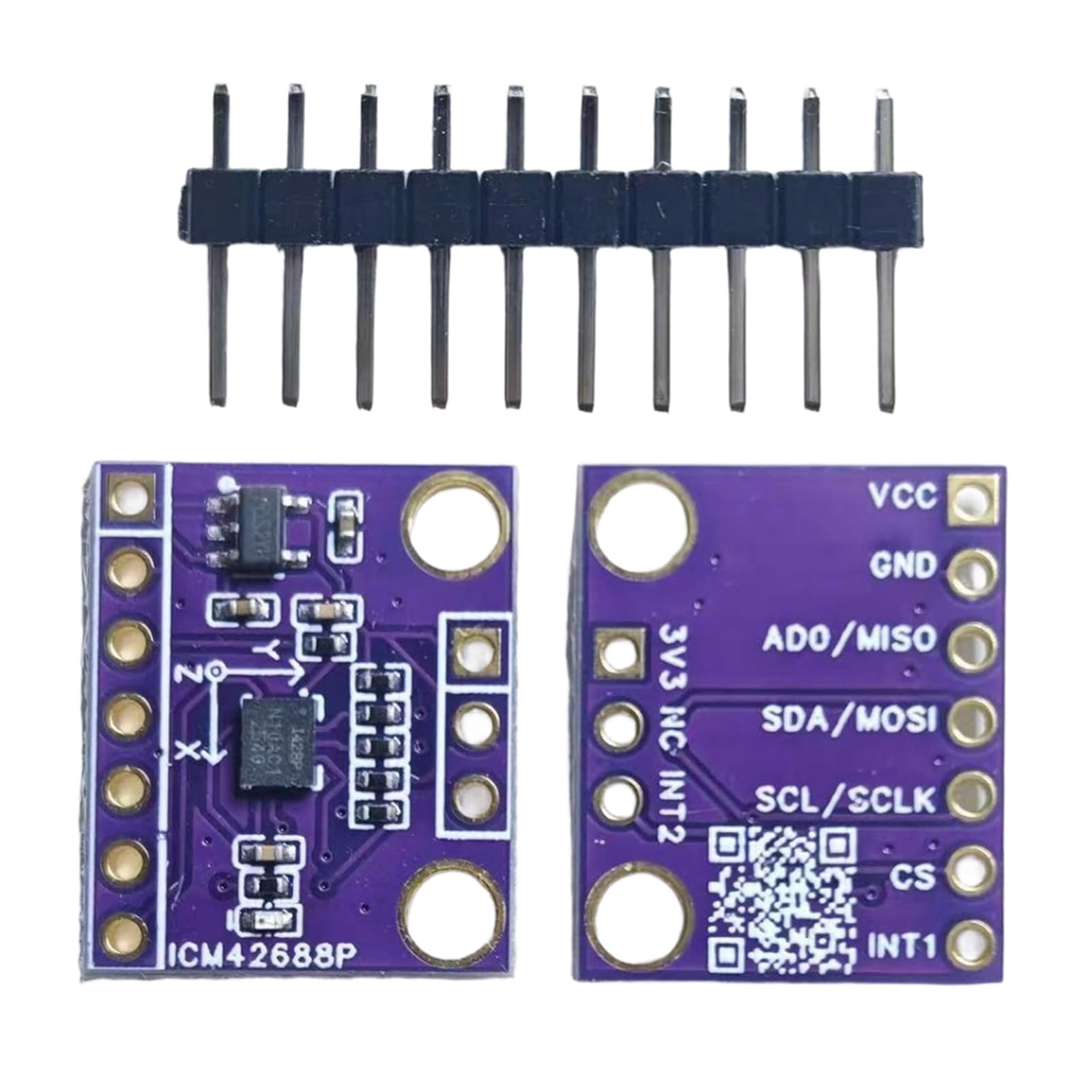 Precisione ICM42688 Modulo a 6 Alberi con deriva a Bassa Temperatura e interfacce IIC SPI per sistemi integrati Indossabili Trasduttore Navigazione