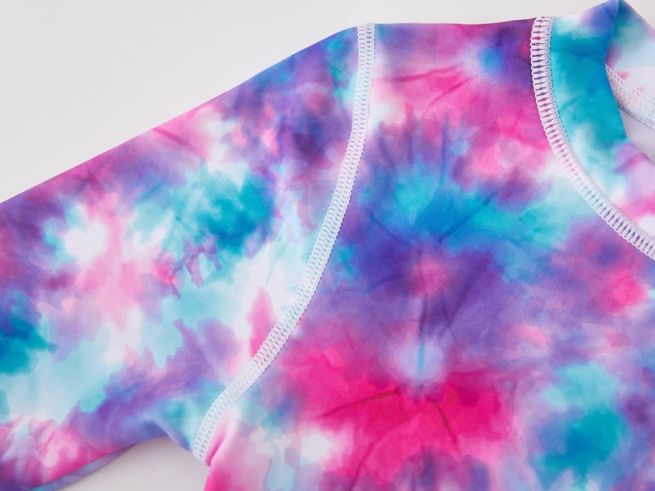 UMELOK Toddler and Little Girls Rash Guard Sets with Bikini Bottoms Swimwear - Image 4