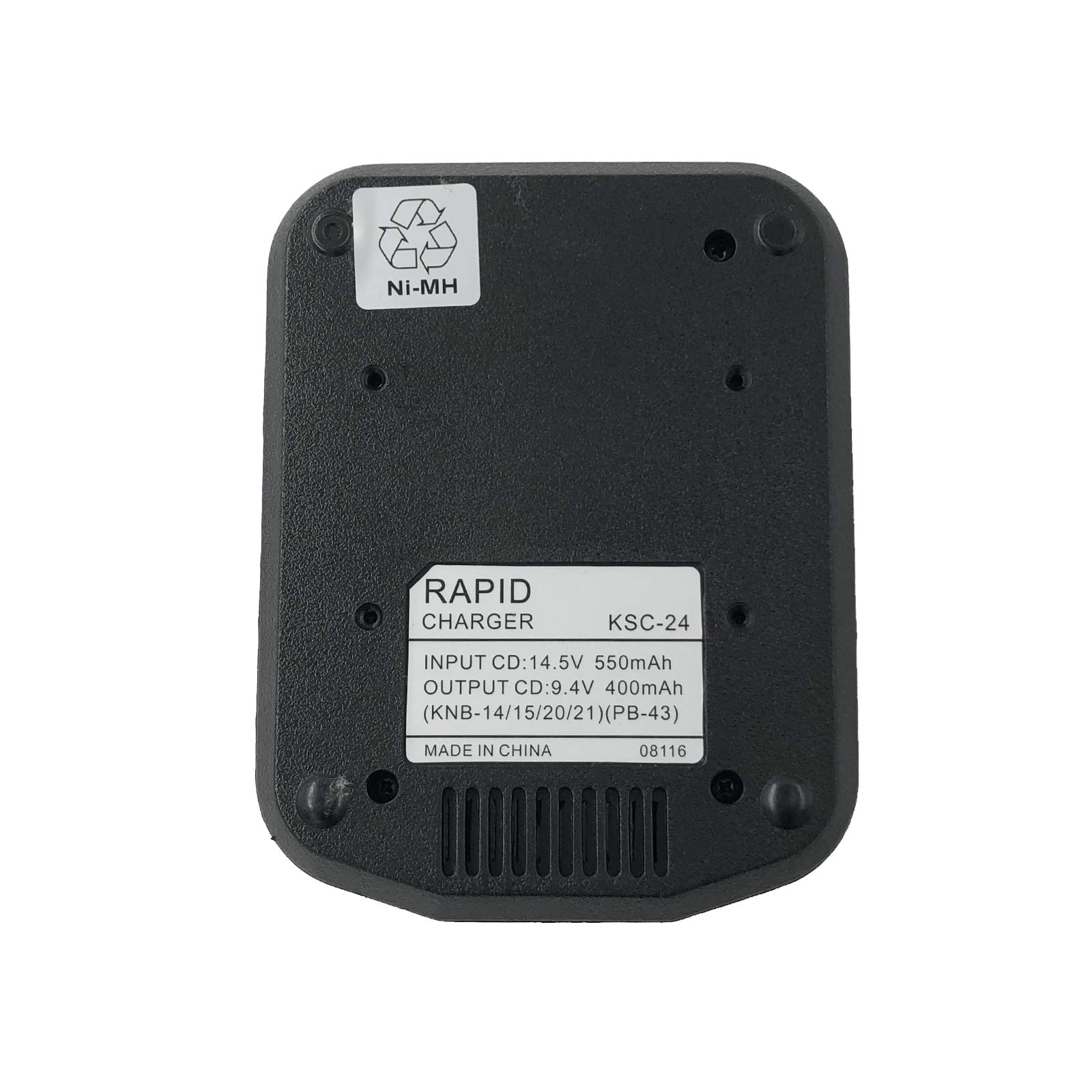 VBLL KSC-24 Ni-MH Rapid Charger for TK2100 TK3100 TK272 TK372 TK373 TK280 TK380 TK290 TK390 TK480 TK481 PB-43 KNB-14 KNB-15 KNB-17A