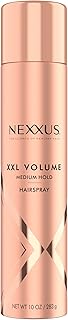 Nexxus Medium-Hold Hairspray XXL Volume for Sky-High Volume & 48H Frizz Control, with StyleProtect Technology 10 oz