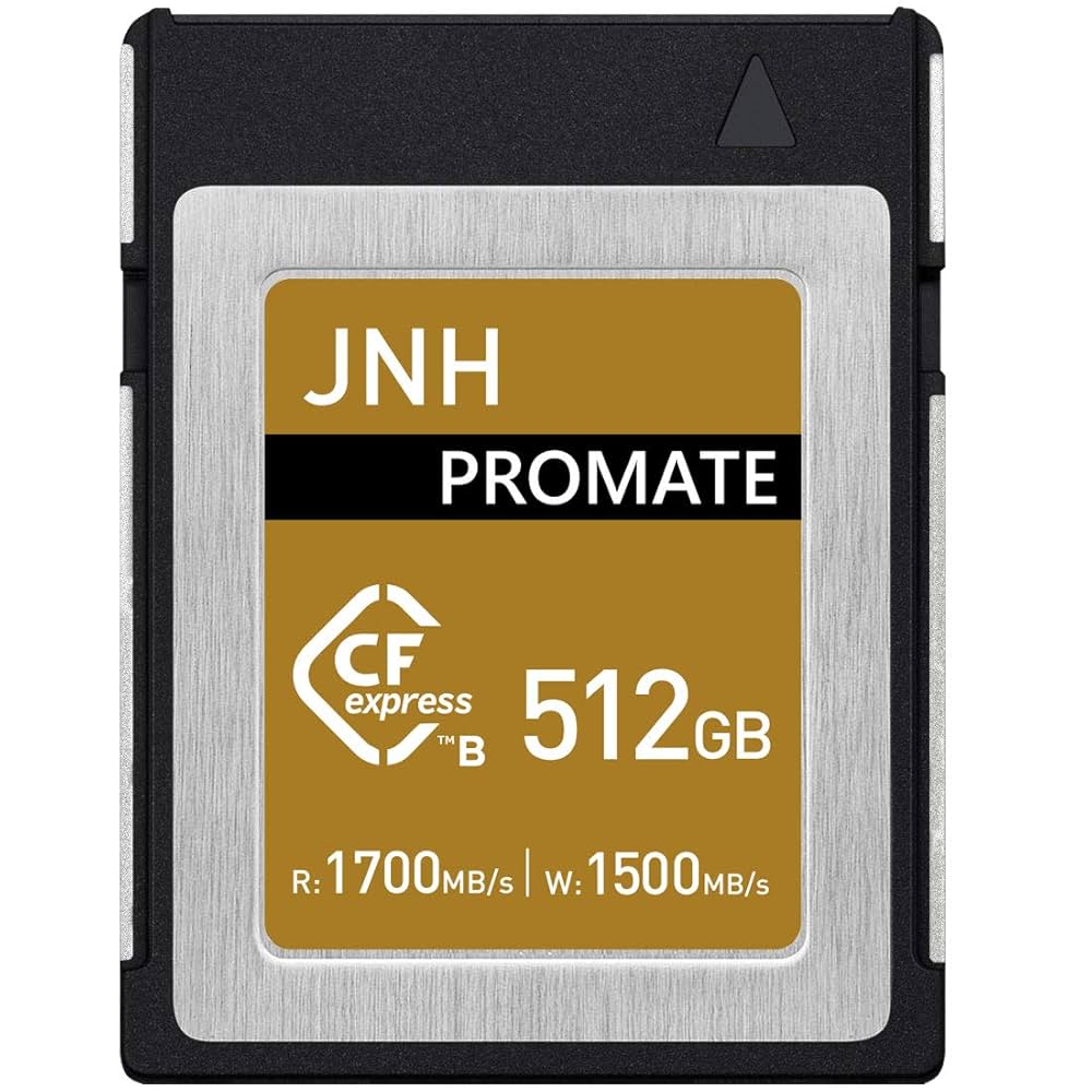 JNH CFexpressカード 512GB 超高速 2枚セット￼ Amazon.co.jp: CFexpress Type B Memory Card 512GB JNH Read