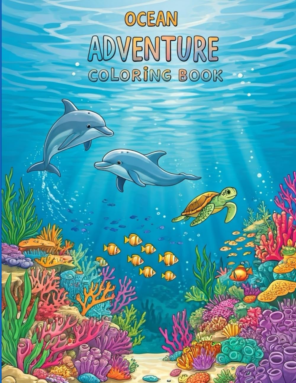 ocean adventure coloring book