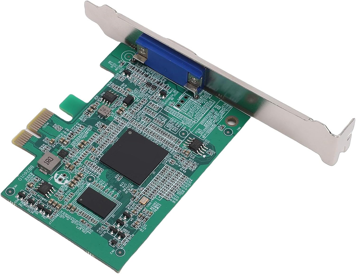 Jiawu PCIe Graphics Card, Plug and Play No Driver 512M VGA Low Power 6W No Noise, VGA Graphics Card, Desktop with Dual Slot PCI for Desktop PC VOD Music Systems