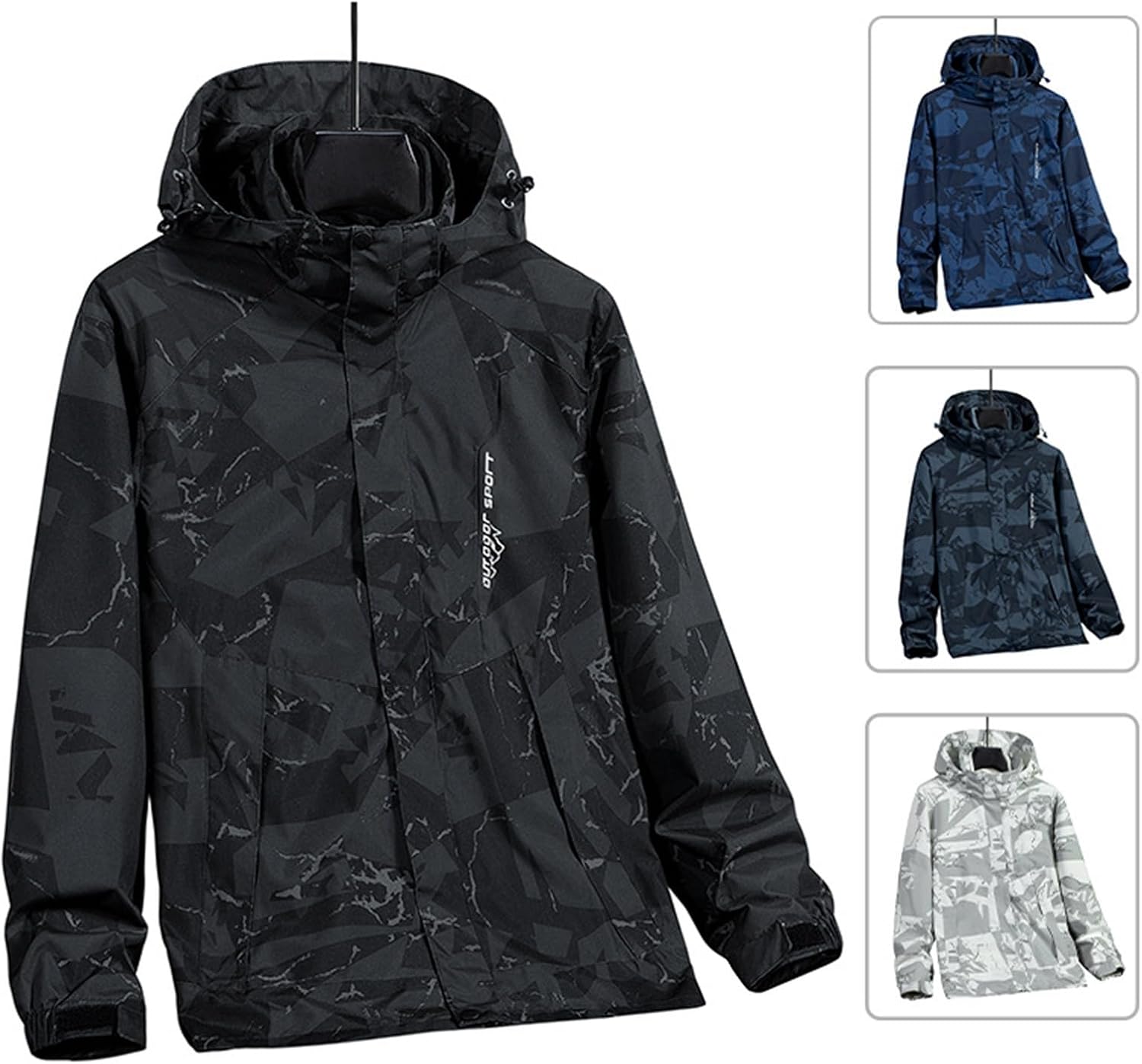 Veste De Pluie Homme Ultra Légère - Imperméable, Respirante, Coupe-vent - Pliable - Pour Randonnée, été, Extérieur
