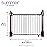Summer Infant Metal Banister & Stair Safety Baby Gate, 31\'-46\' Wide, 32.5\' Tall, Banister & Wall Mount, Black