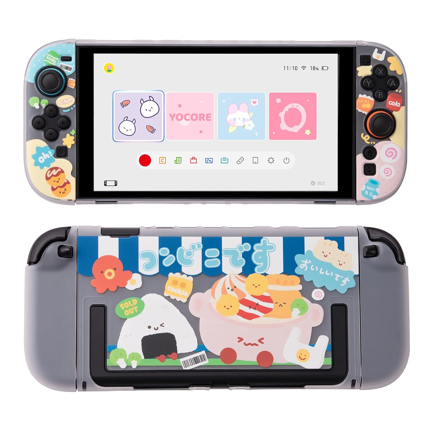 YOCORE Protective Case for Nintendo Switch 2 (2025), Cute Slim Cover Case with Shock-Absorbent & Anti-Scratch, Switch 2 (2025) Accessories Slim Skin Shell - BLD