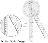 Vista 4 de Goniómetro 12 pulgadas, 360 grados (plástico)